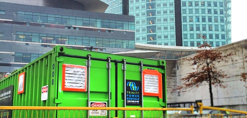 Power generators and residencial buildings