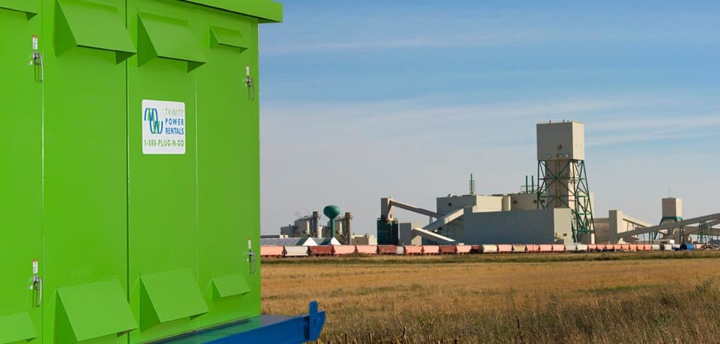 Power generator in the fields