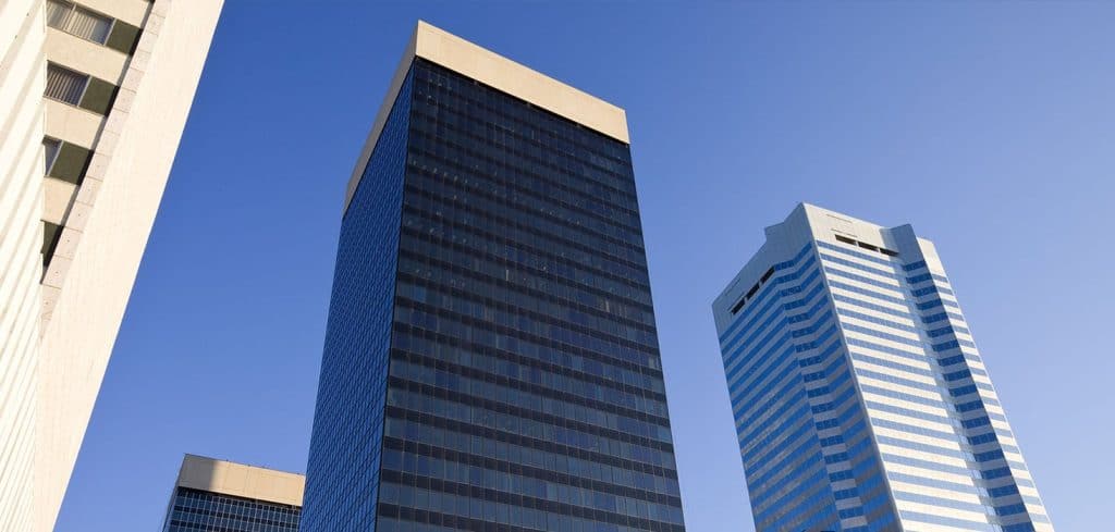 Large commercial building in Edmonton, Canada