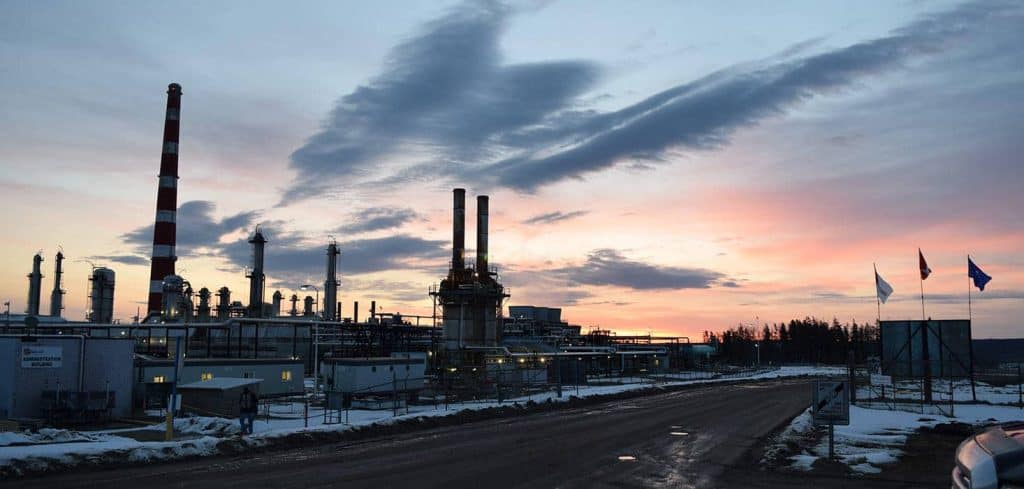 Oil refinery