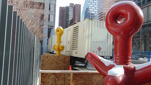 Power generator downtown