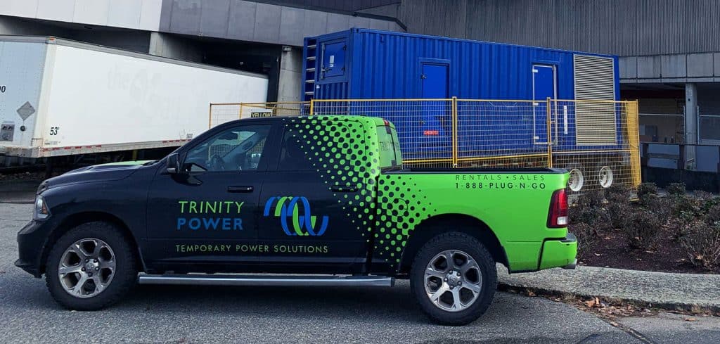 Trinity Power Truck at the Shopping Centre