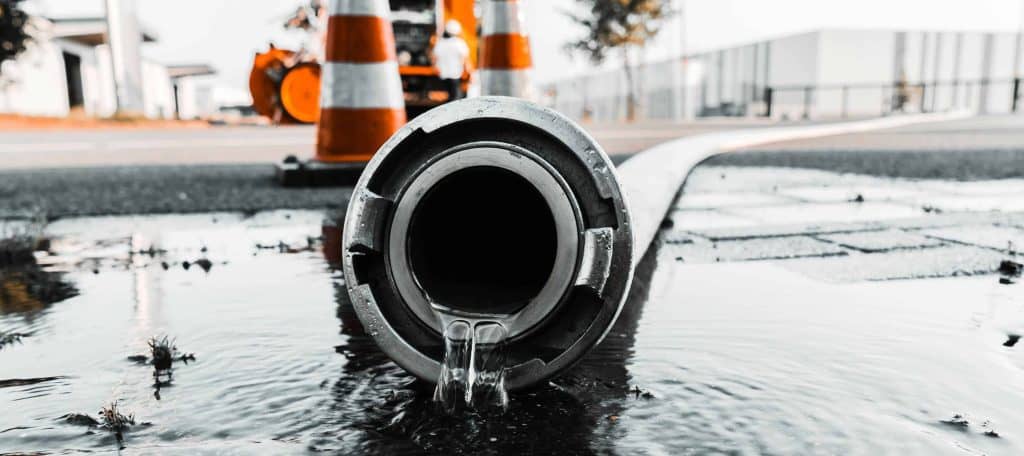 water leak