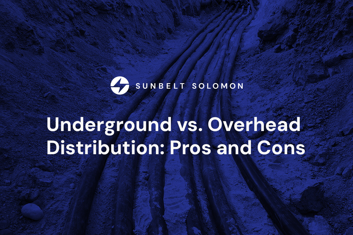 Underground vs. Overhead Distribution: Pros and Cons